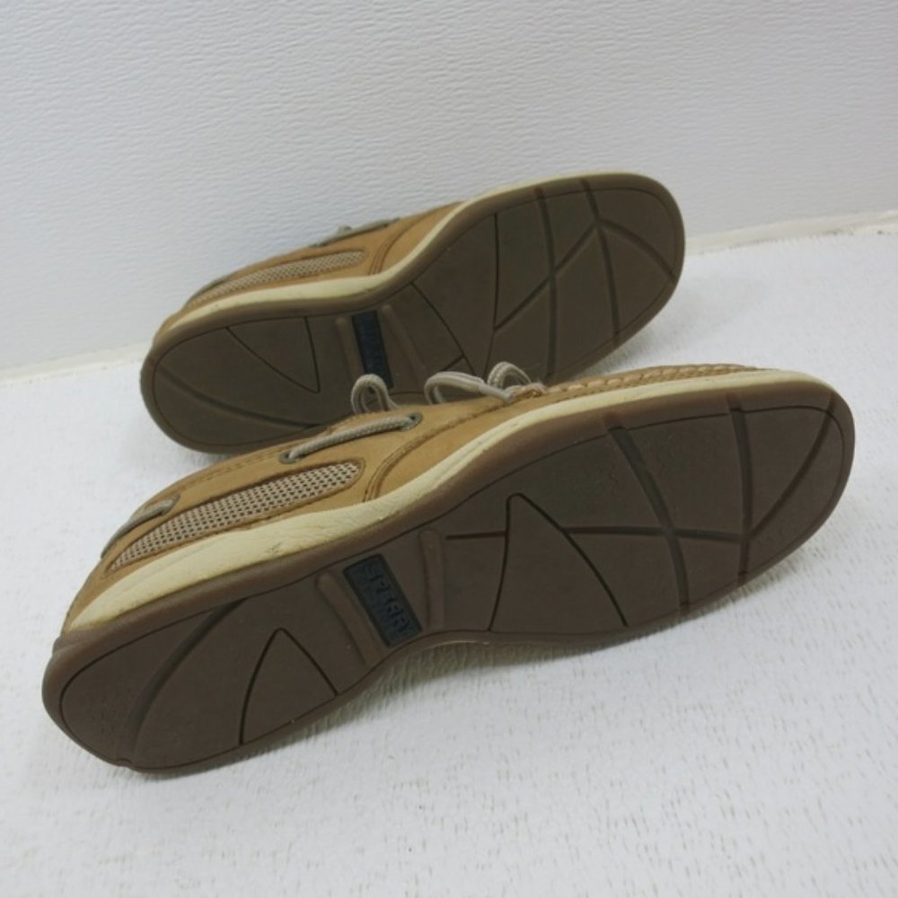 Sperry Top-Sider Nubuck Leather Fabric Deck Boat Shoes Women's Footwear Sz 8 M - Picture 6 of 6
